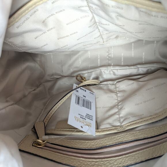 NWT Michael Kors Raven Large Leather Shoulder Bag - Picture 6 of 6